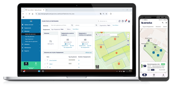 outil en ligne de gestion de votre parc de bennes plateforme EAZYTRACK