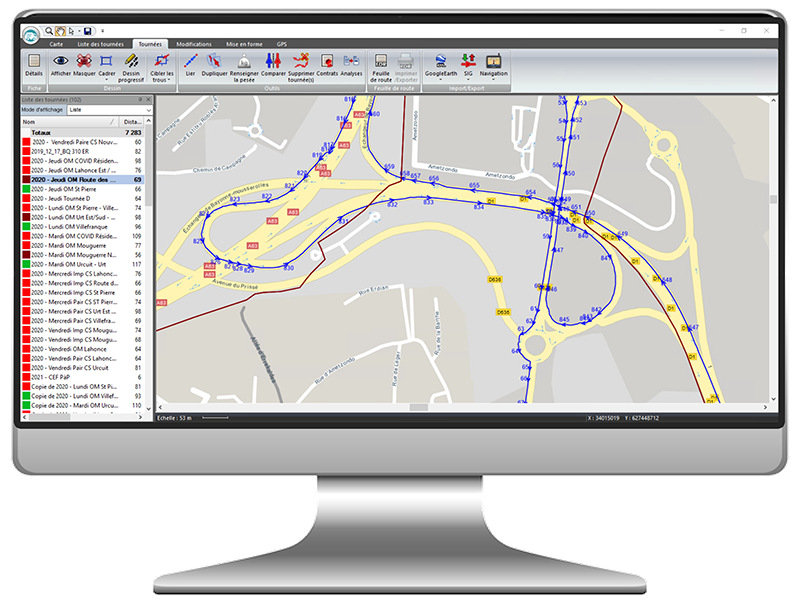 Circuits de collecte